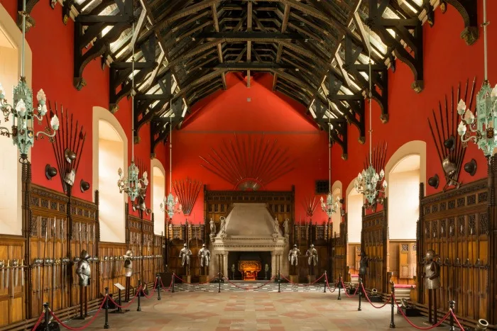 The Great Hall in Edinburgh Castle photo: Edinburgh Castle website