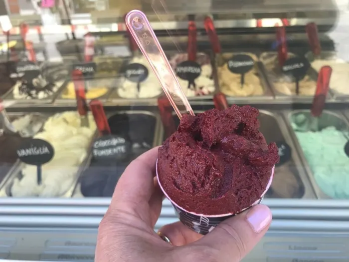 Gelato in Olbia, Sardinia Photo: Heatheronhertravels.com