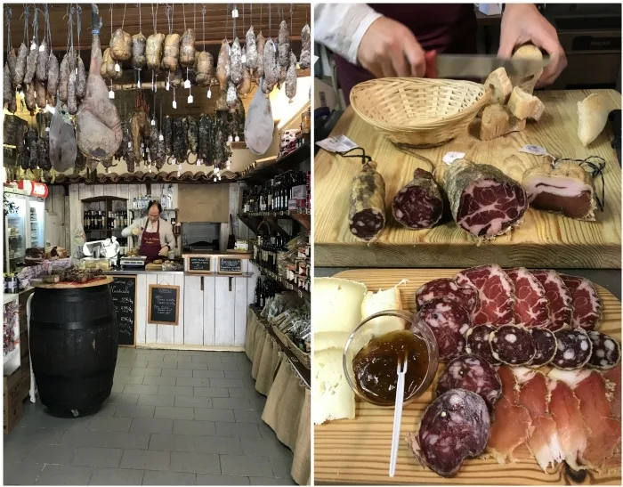 Charcuterie in Bonifacio, Corsica Photo: Heatheronhertravels.com