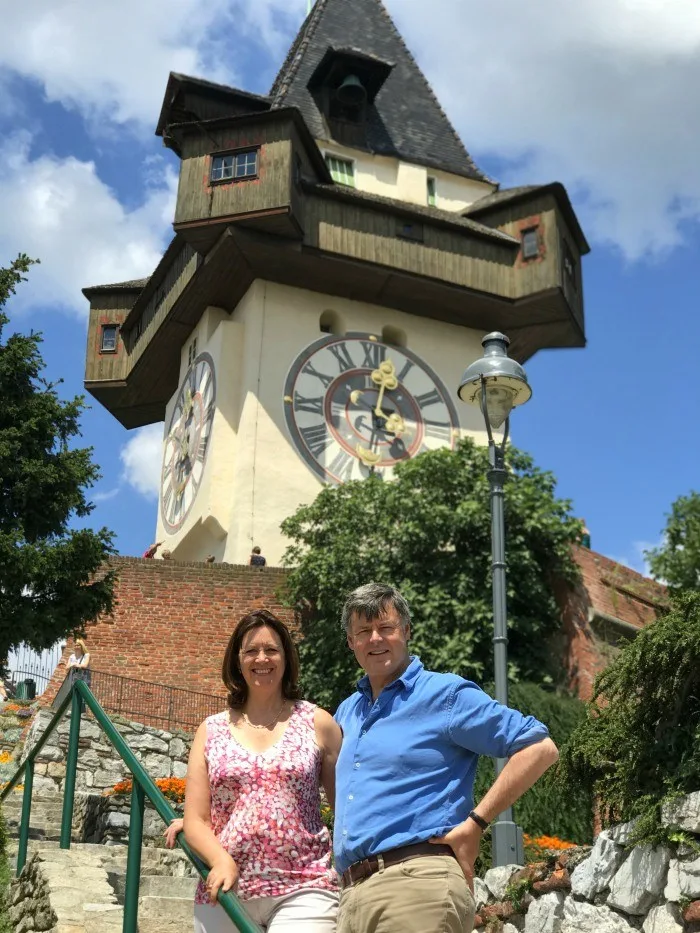 Clocktower in Graz Austria Photo: Heatheronhertravels.com