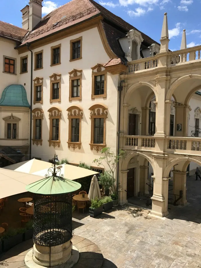 Courtyard in Graz Photo: Heatheronhertravels.com