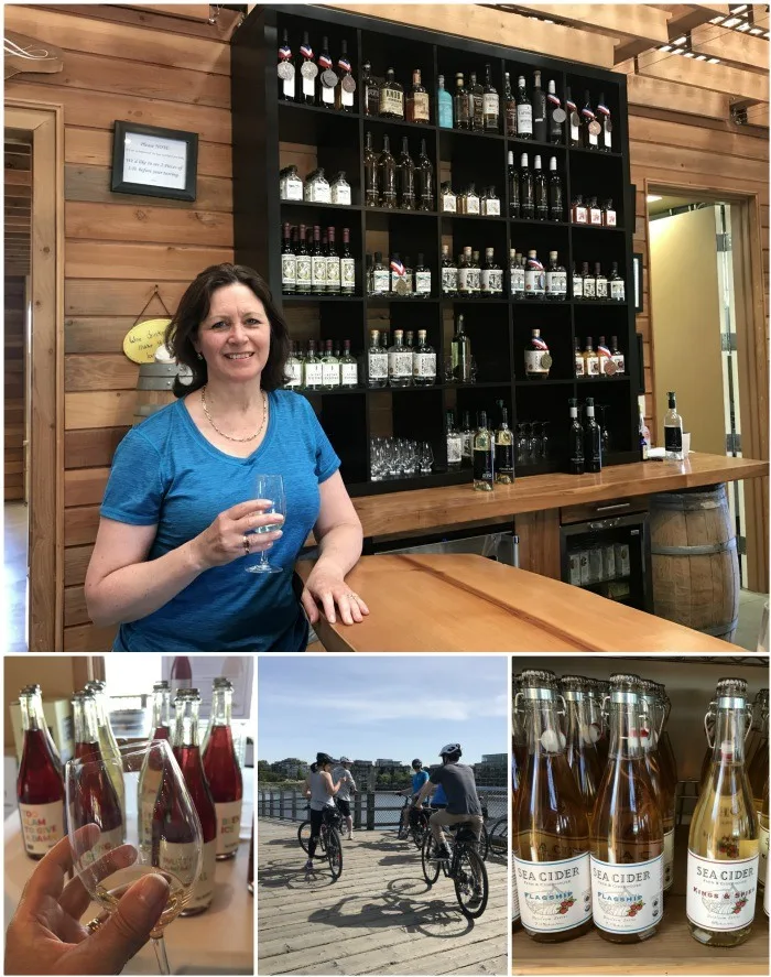 Cycling and wine tasting in Victoria, Canada Photo: Heatheronhertravels.com