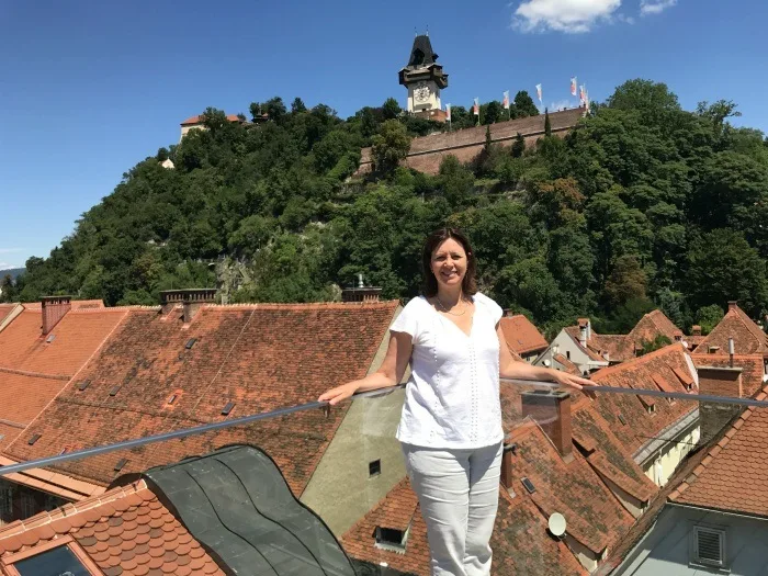 Heather in Graz Austria Photo: Heatheronhertravels.com