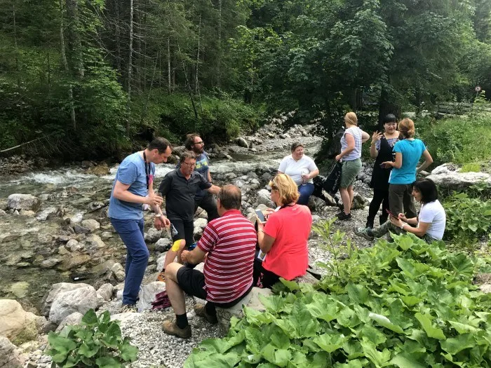 Walk with Herbert Edlinger, Kleinwalsertal, Vorarlberg, Austria Photo: Heatheronhertravels.com