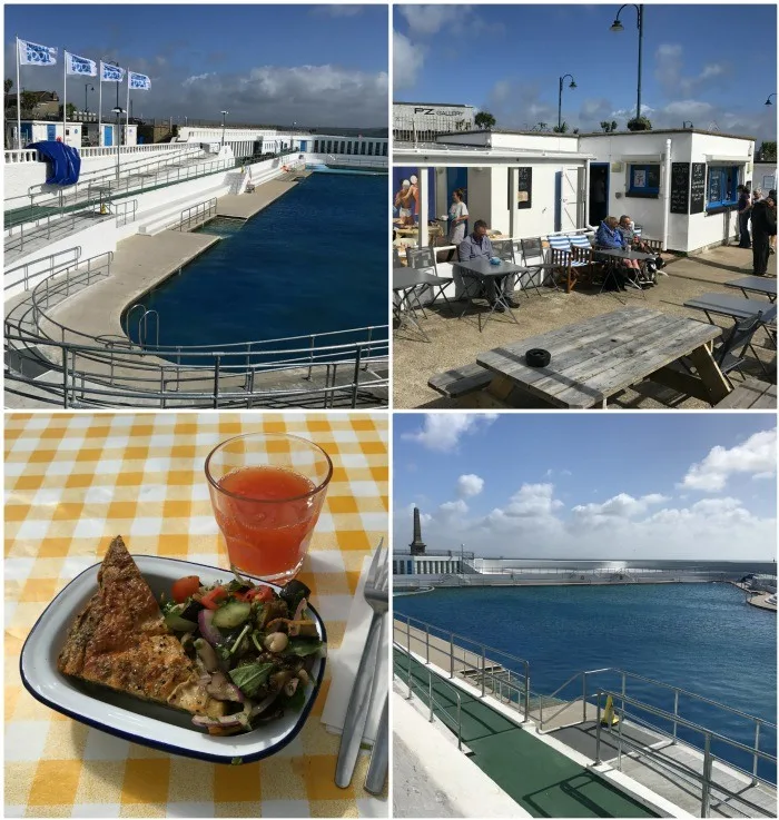 Jubilee pool in Penzance