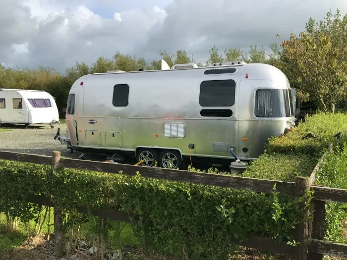 airstream at White Lodge Caravan Park