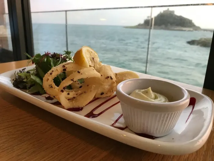 Seafood at Godolphin Arms in Marazion