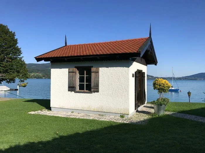 Austrian lakes and mountains: Gustav Mahler hut by Attersee in Austria Photo: Heatheronhertravels.com