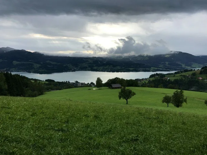 Austrian lakes and mountains: Hiking to Attersee in Salzkammergut, Austria Photo: Heatheronhertravels.com