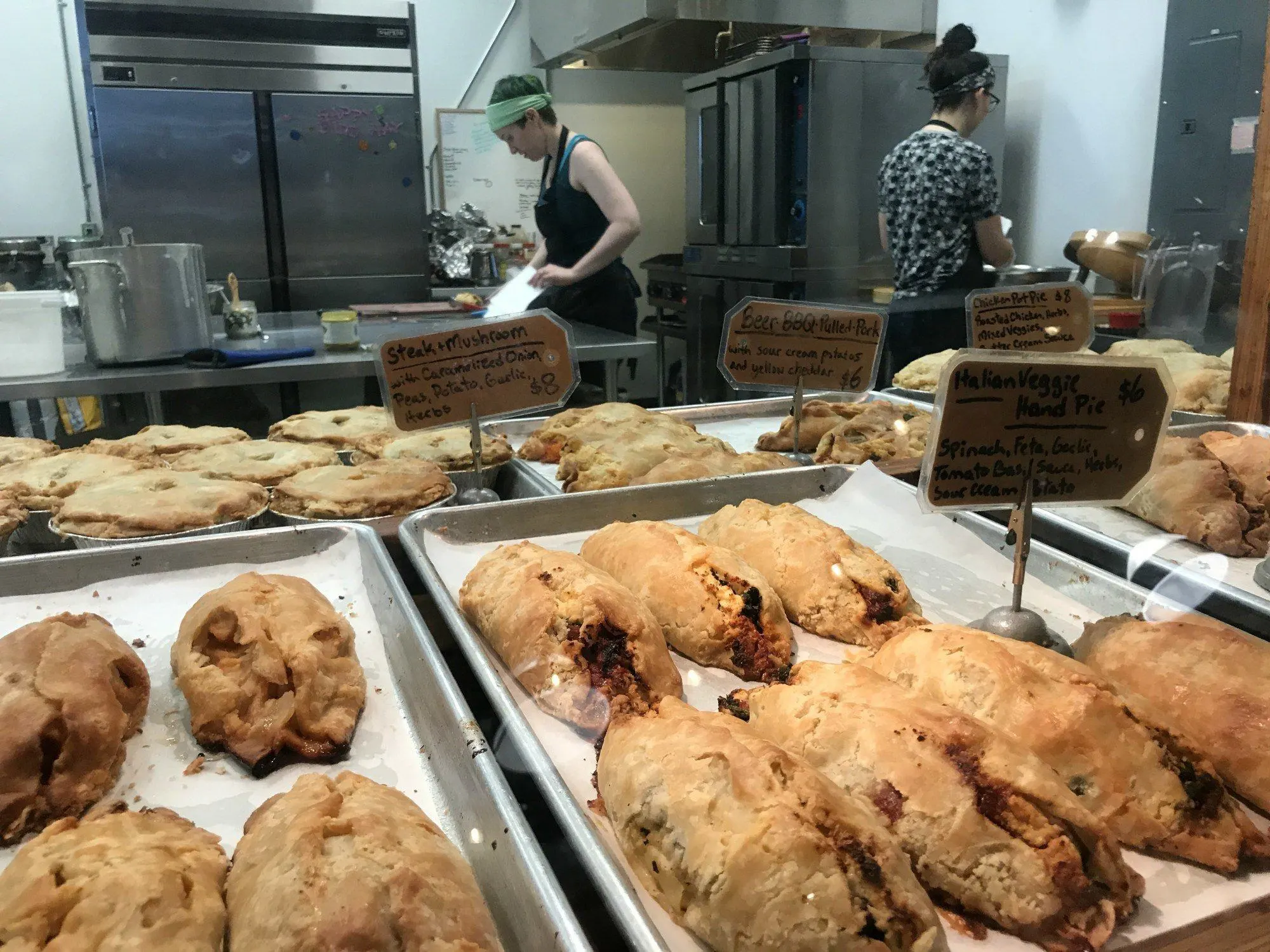 Food Victoria - Pies in Victoria Public Market Photo: Heatheronhertravels.com