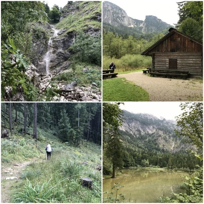 Austrian lakes and mountains: Taferlklaussee in Salzkammergut