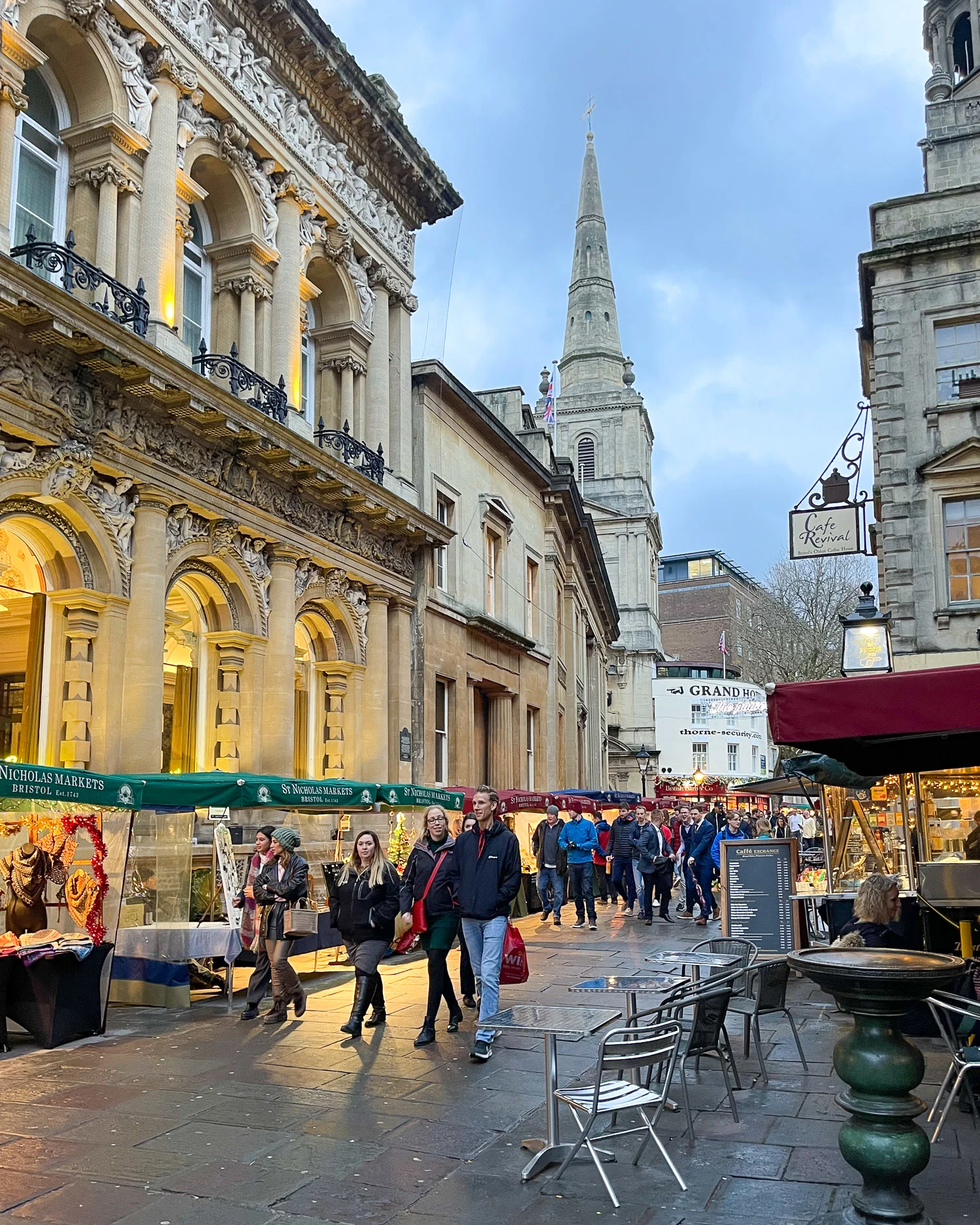 Corn Street Christmas in Bristol Photo Heatheronhertravels.com