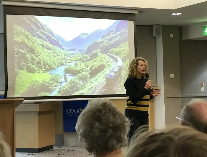 Kate Humble at Inntravel Discovery day