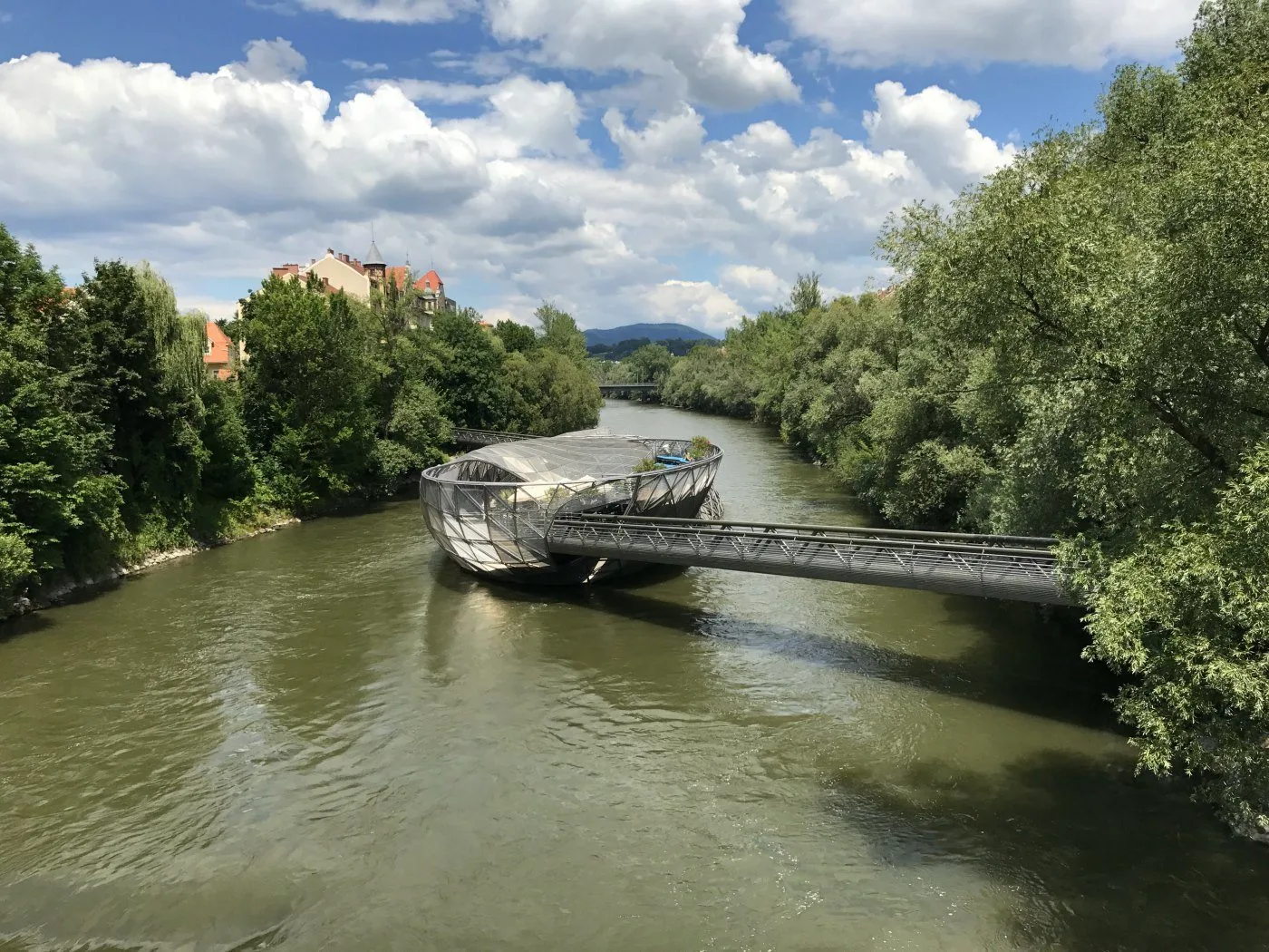 Murinsel in Graz Photo: Heatheronhertravels.com