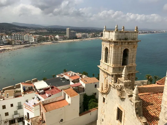 Old town, Pensiscola, Spain