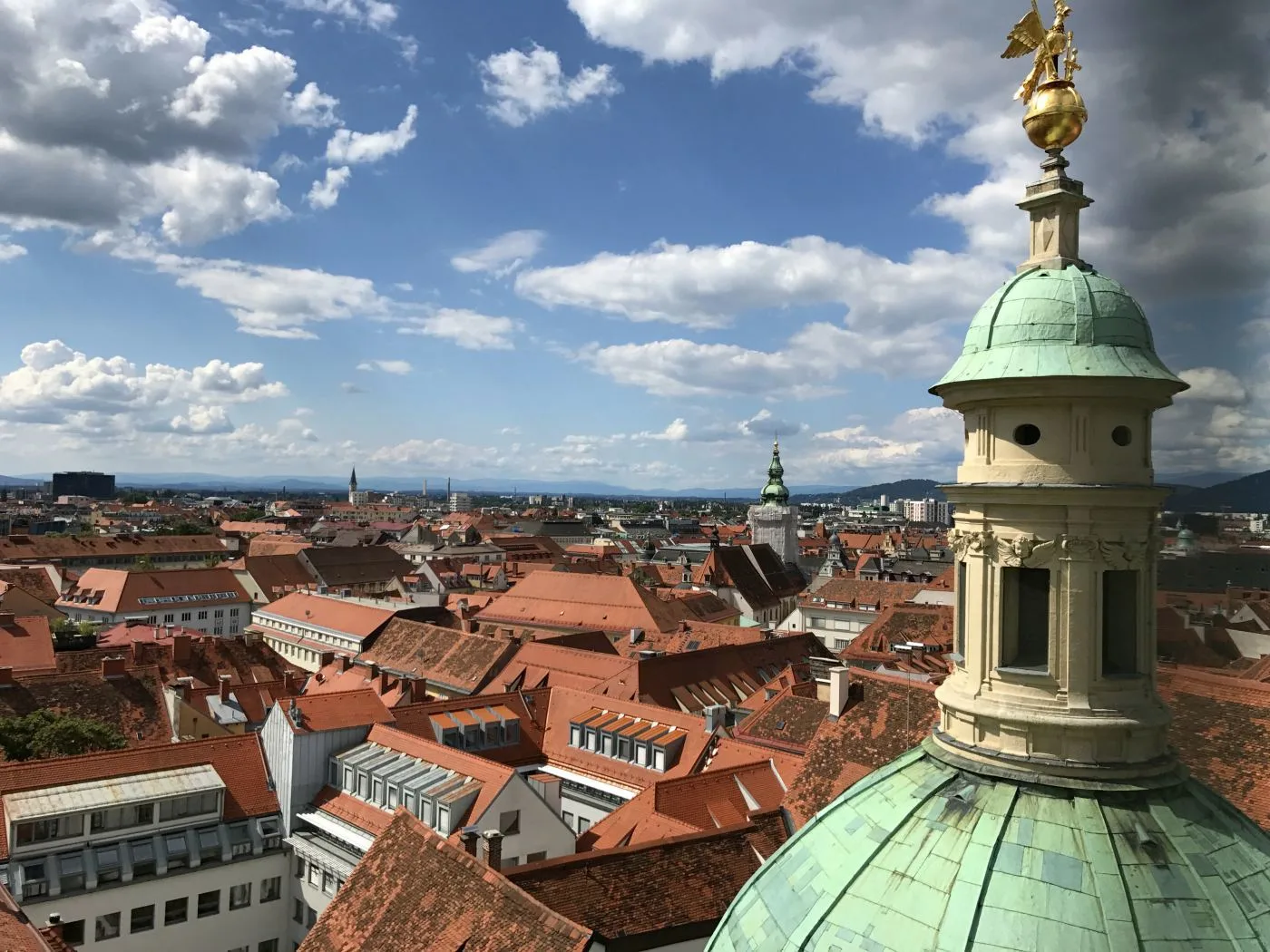 View from mausoleum in Graz Photo: Heatheronhertravels.com