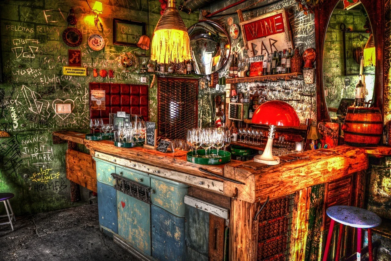 Ruin Bar in Budapest -3 days in Budapest itinerary