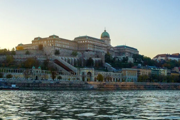 Budapest itinerary- Buda Castle at sunset