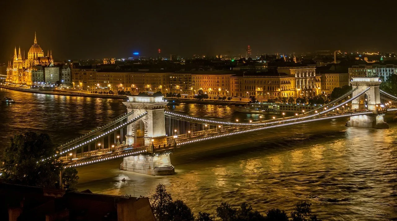 Budapest at night - 3 days in Budapest itinerary