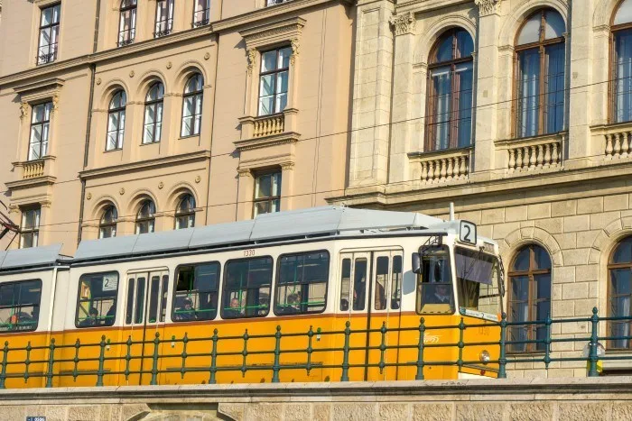 Budapest Tram - 3 days in Budapest itinerary