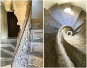 Double spiral staircase in Graz Photo: Heatheronhertravels.com