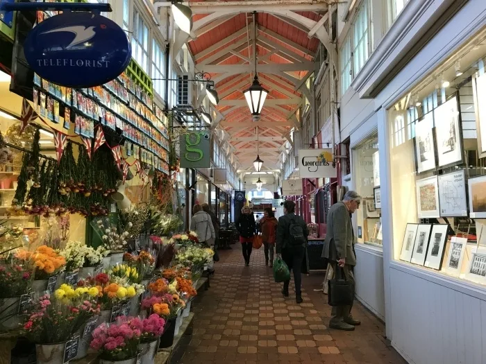 Covered Market in Oxford - weekend in Oxford photo Heatheronhertravels.com