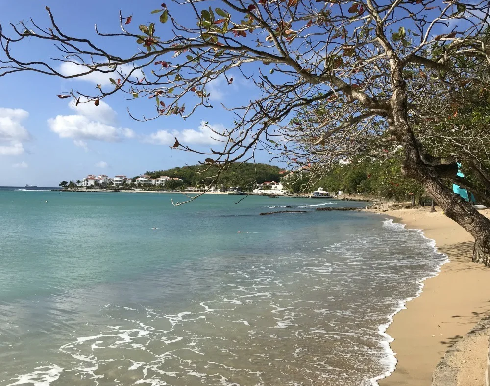 Beach at East Winds St Lucia Photo Heatheronhertravels.com