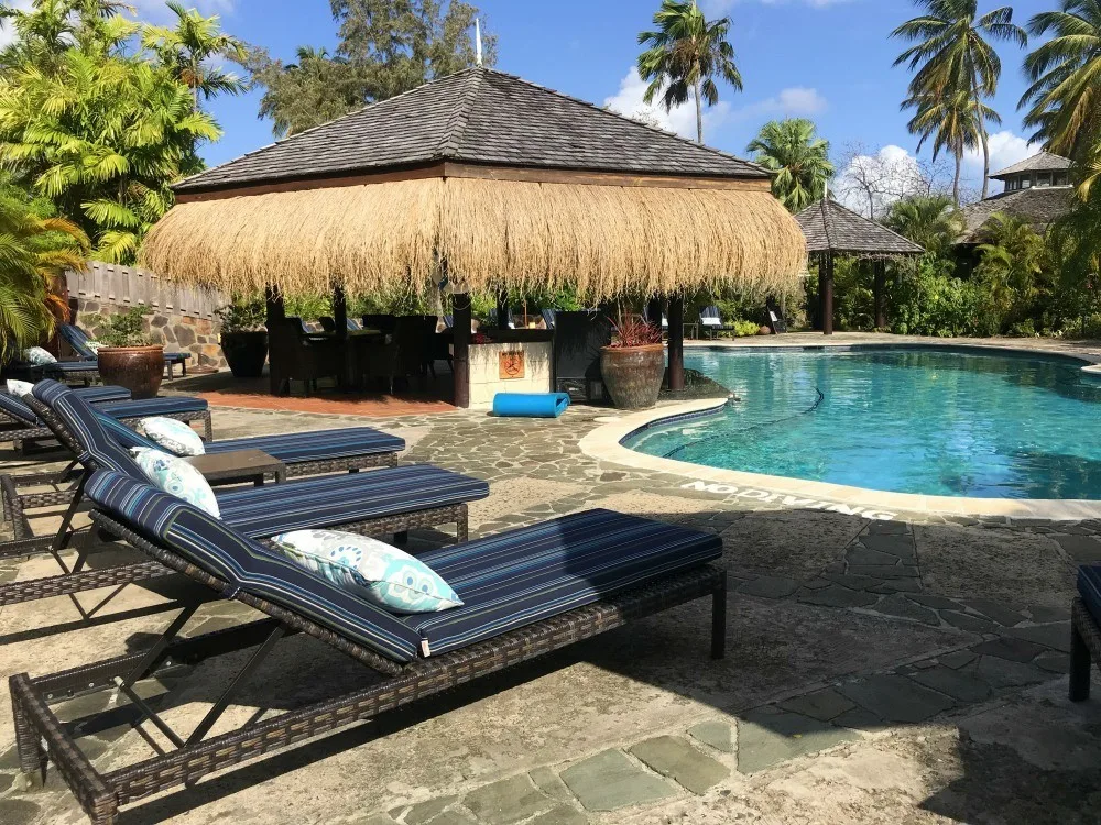 Pool at East Winds St Lucia Photo: Heatheronhertravels.com