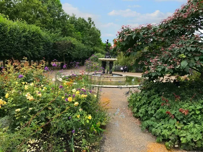 Rose Garden in Hyde Park London