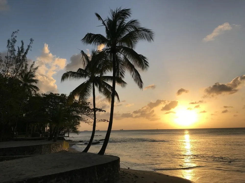 Sunset at East Winds St Lucia Photo Heatheronhertravels.com