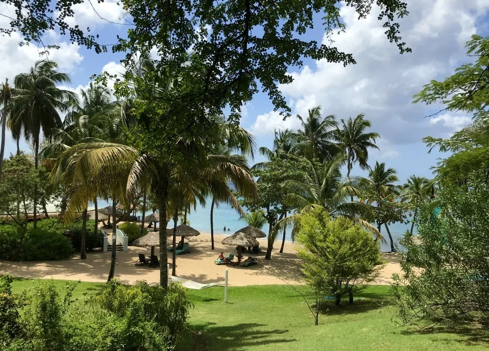 Beach at East Winds St Lucia Photo Heatheronhertravels.com