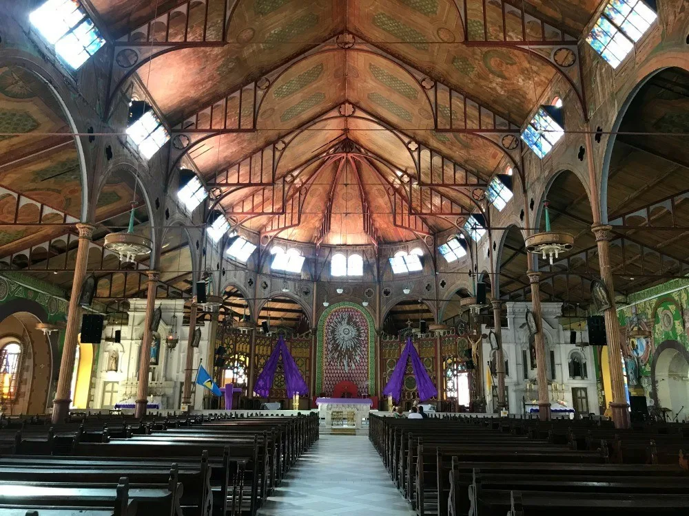 Immaculate Conception Church - top St Lucia things to do - Things to do in St Lucia Photo- Heatheronhertravels.com