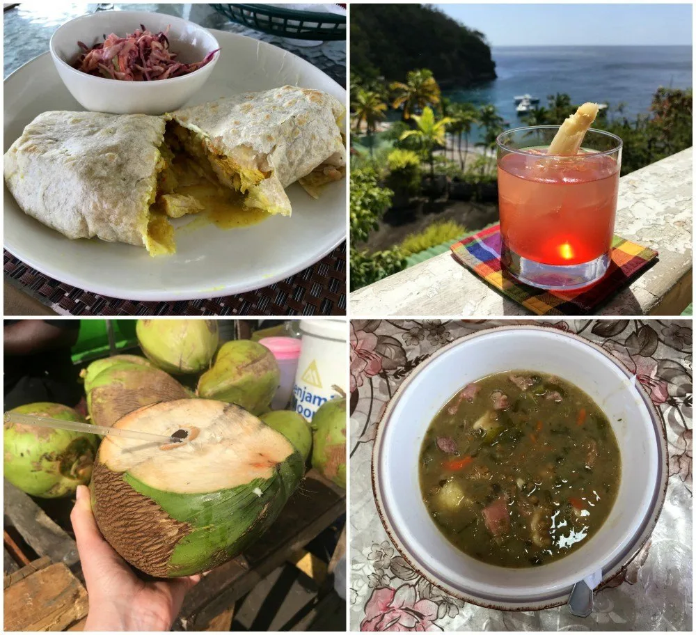 Local dishes on St Lucia - Things to do in St Lucia Photo Heatheronhertravels.com