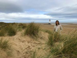 Talacre Beach in North East Wales Photo Heatheronhertravels.com