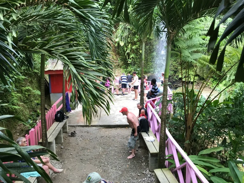 Toraille waterfall in St Lucia - Things to do in St Lucia Photo Heatheronhertravels.com