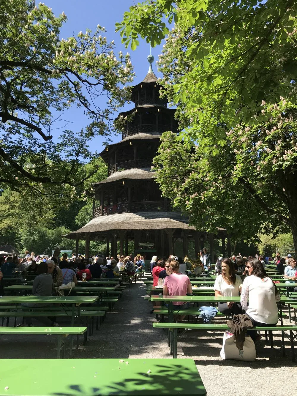 Chinese Pagoda in Englischer Garten Munich Photo Heatheronhertravels.com