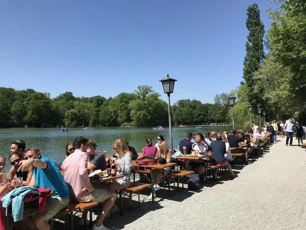 Lake in the Englischer Garten Photo Heatheronhertravels.com