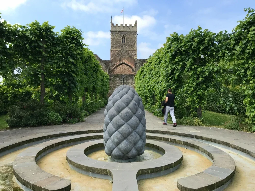 Castle Park sculpture in Bristol Photo Heatheronhertravels.com