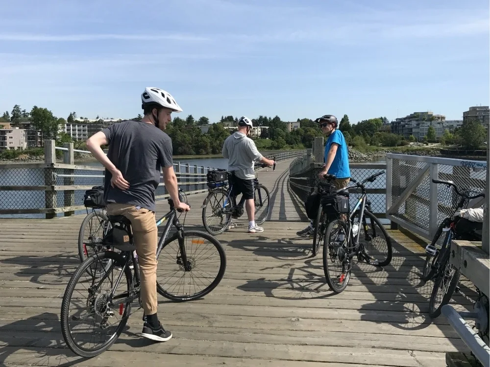 Cycling near Victoria Photo Heatheronhertravels.com