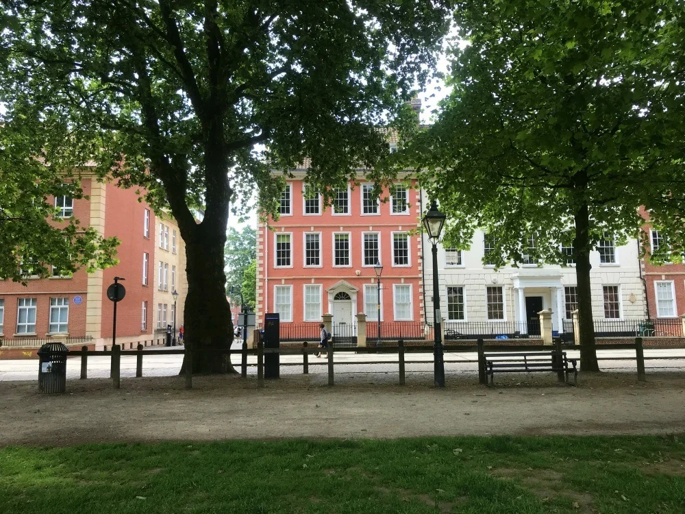 Queens Square in Bristol Photo Heatheronhertravels.com