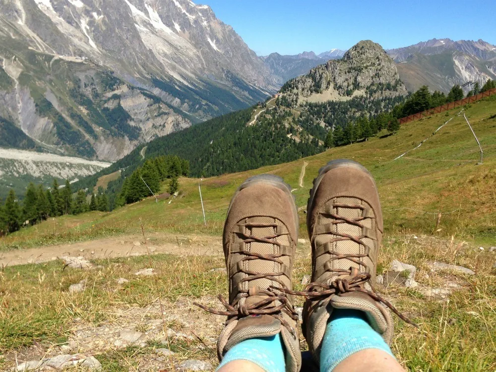 hiking in the alps photo- Heatheronhertravels.com