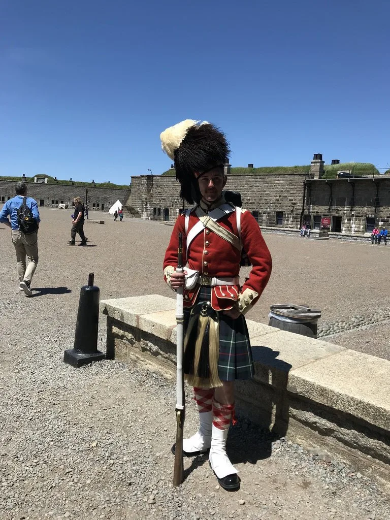 Halifax Citadel soldier Nova Scotia Canada Photo Heatherohertravels.com