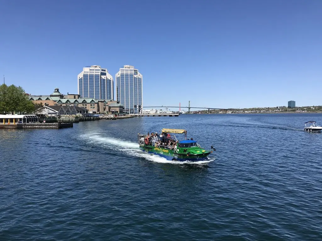 Harbour Hopper tour in Halifax Nova Scotia Canada Photo Heatheronhertravels.com