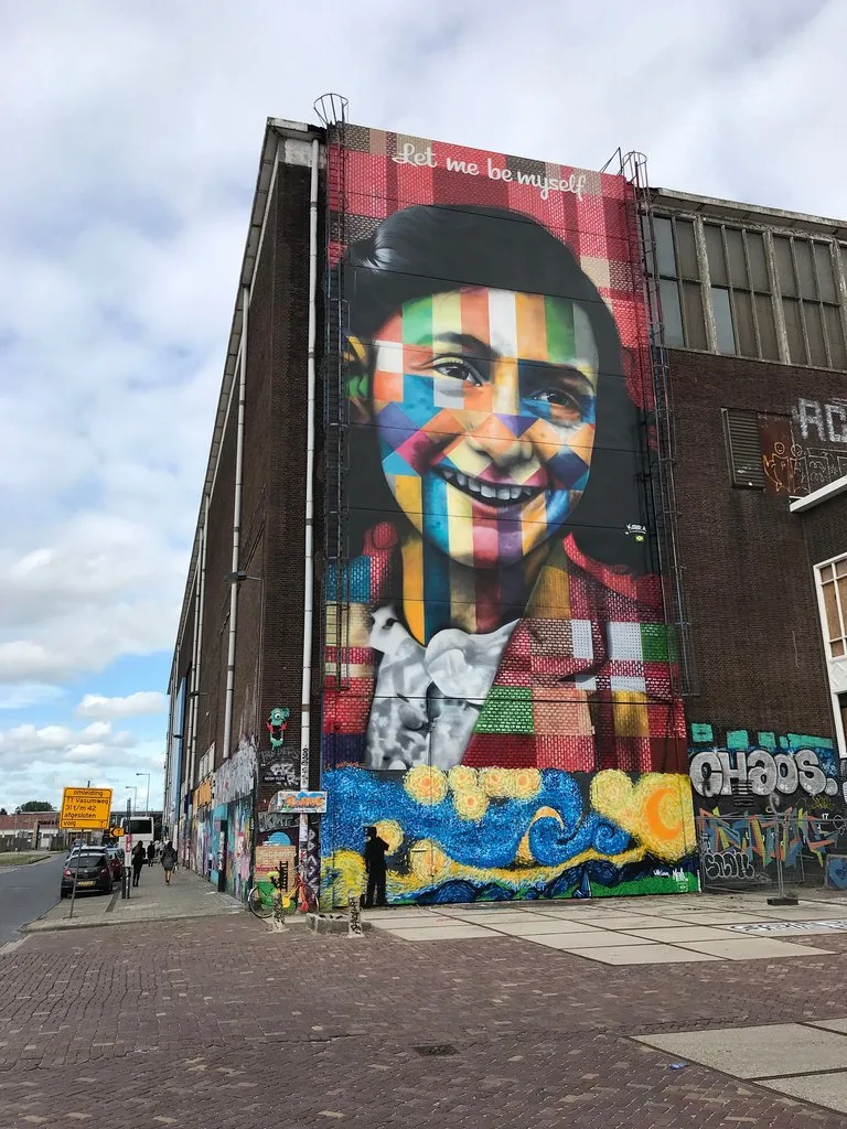 Streetart in Amsterdam Noord