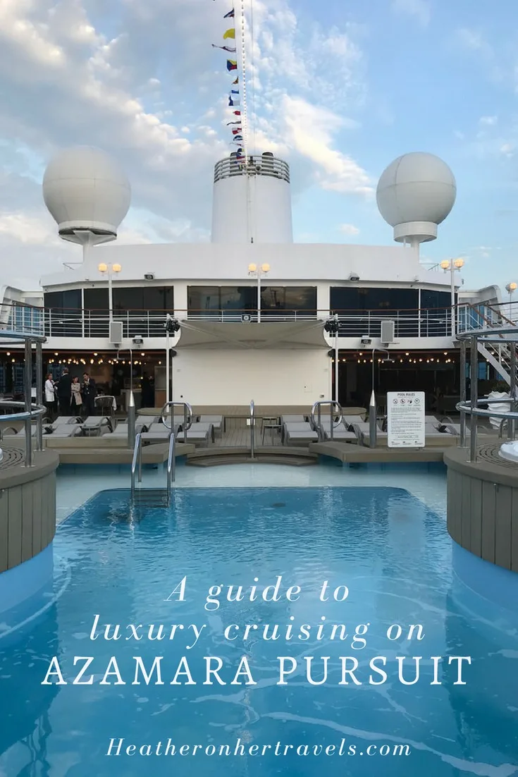 Luxury cruising on Azamara Pursuit the new ship from Azamara Club Cruises