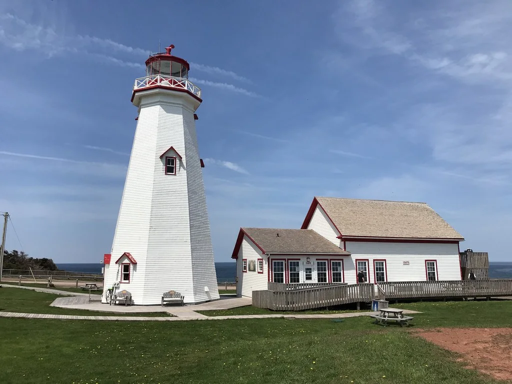 East Point Lighthouse in PEI Photo Heatheronhertravels.com