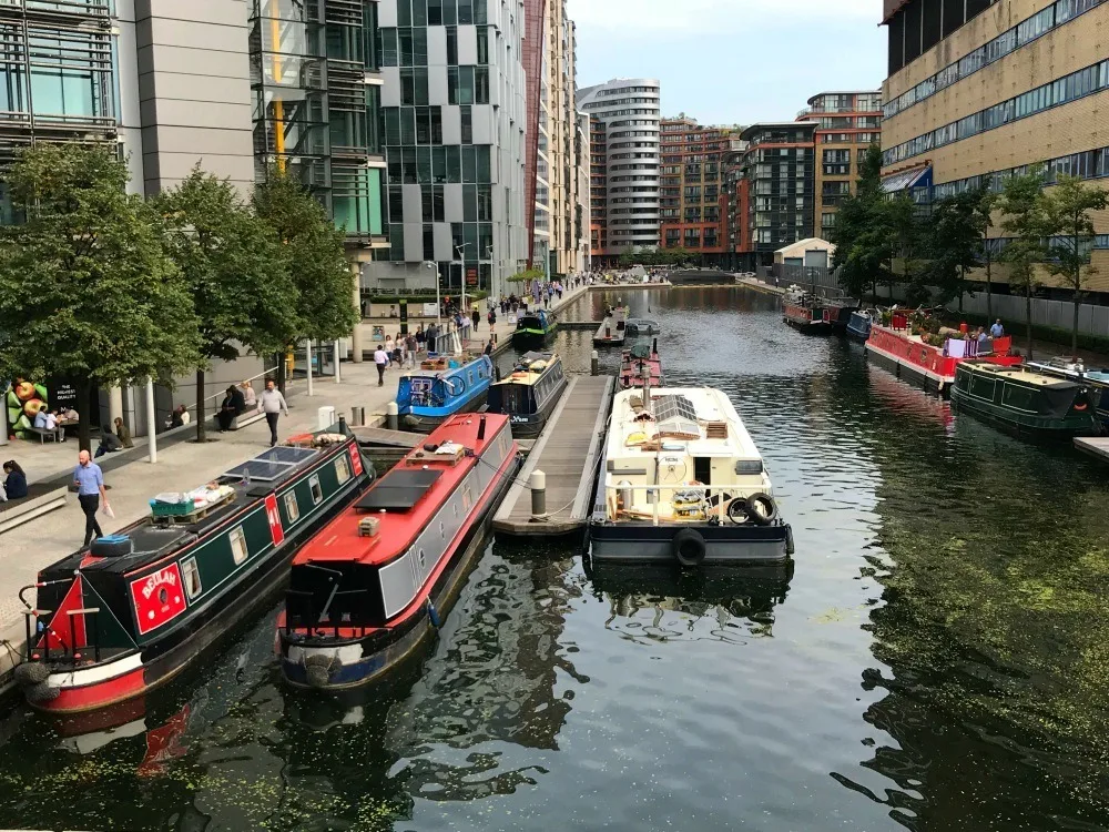 Paddington Basin Photo Heatheronhertravels.com