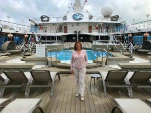 Pool Deck on Azamara Pursuit with Azamara Club Cruises Photo Heatheronhertravels.com