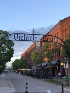 Victoria Row in Charlottetown PEI Photo Heatheronhertravels.com