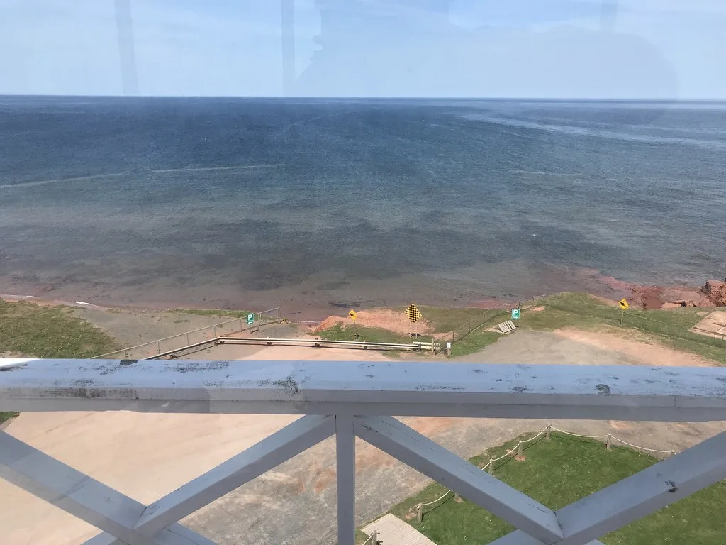 View from East Point Lighthouse in PEI Photo Heatheronhertravels.com